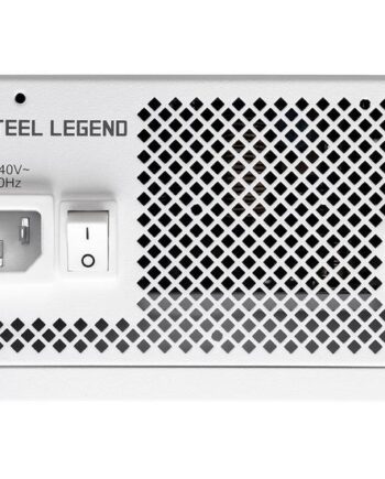 Asrock Steel Legend Sl-1000gw Strømforsyning 1000w 80 Plus Gold Atx12v      Eps12v Hvid Stål