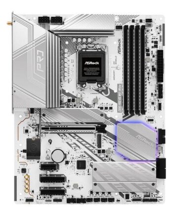 Asrock Z890 Pro Rs Wifi White Bundkort Atx Lga1851 Sokkel Z890