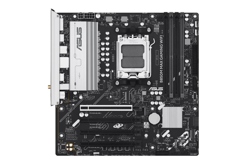 Asus B850m Max Gaming Wifi Bundkort Micro Atx Socket Am5 Amd B850