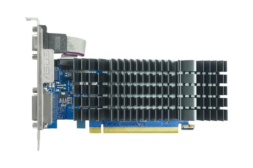 Asus Geforce Gt 710 Evo Grafikkort Lavprofil Blæserløs 2gb Ddr3 Nvidia Gt 710 Pci Express