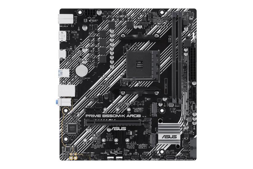 Asus Prime B550m- Argb Bundkort Micro Atx Socket Am4 Amd B550