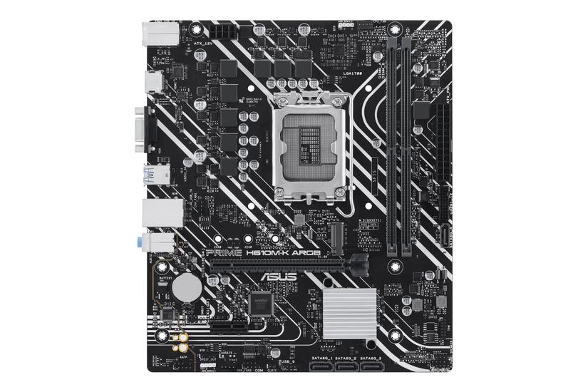 Asus Prime H610m- Argb Ddr5 Micro Atx Bundkort Lga1700