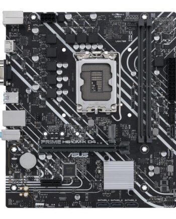 Asus Prime H610m-  D4 Bundkort Micro Atx Lga1700 Sokkel H610