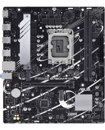 Asus Pro B760m-  D4 Bundkort Micro Atx Lga1700 Sokkel B760