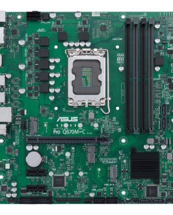 Asus Pro Q670m- -csm Bundkort Micro Atx Lga1700 Sokkel Q670