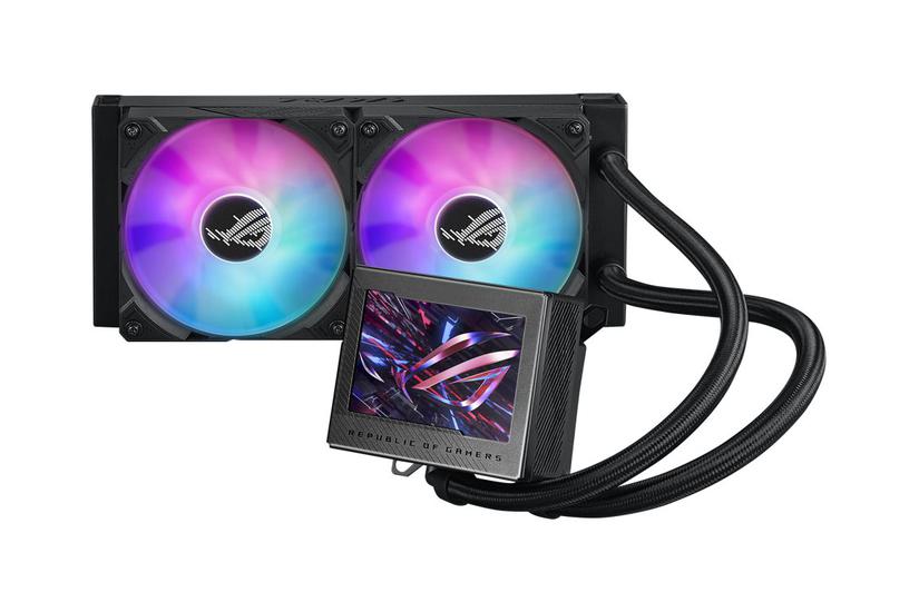 Asus Rog Ryujin Iii 240 Argb Processors Flydende Kølesystem Med Lcd-display
