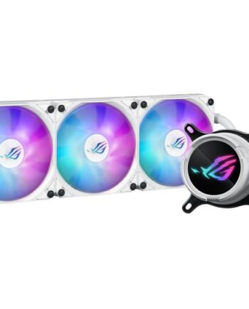 Asus Rog Strix Lc Iii 360 Argb White Edition Processors Flydende Kølesystem