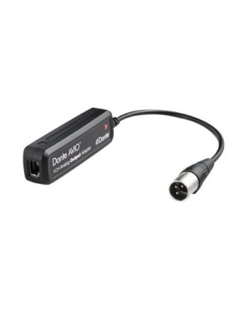 Audinate Dante Avio 1ch Analog Output Adapter Dante Audiooutputslutpunkt