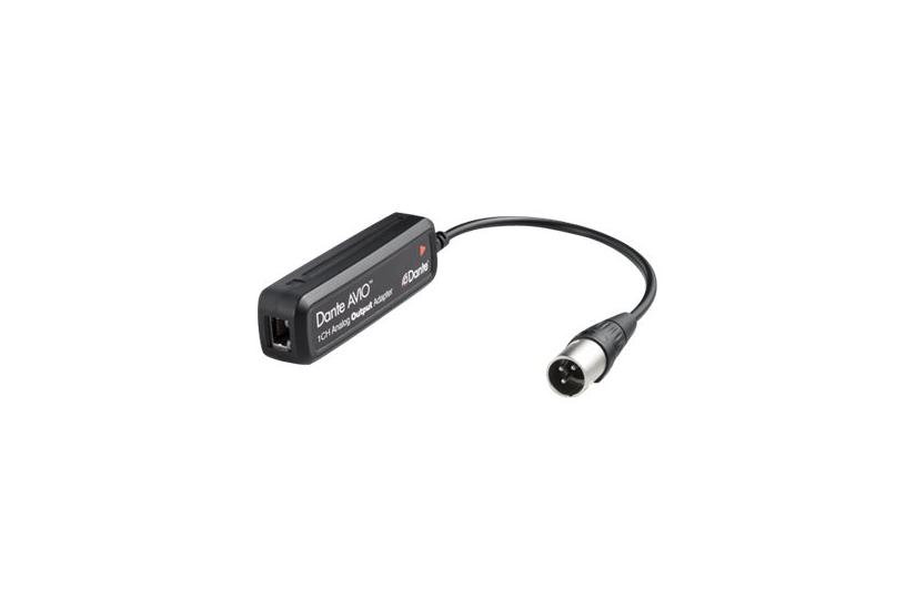 Audinate Dante Avio 1ch Analog Output Adapter Dante Audiooutputslutpunkt