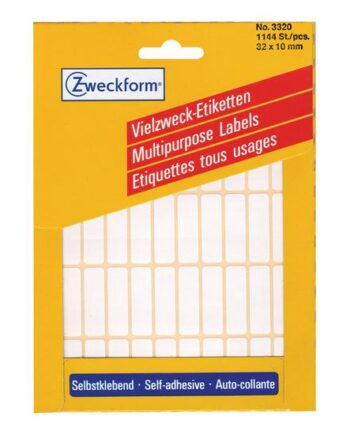 Avery Multi-purpose Labels 3320 Etiketter 1144 Stk  10   32 Mm