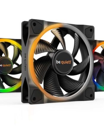 Be Quiet  Light Wings   120mm Pwm Triple Pack Computerkabinet Ventilator 12 Cm Sort   Stk