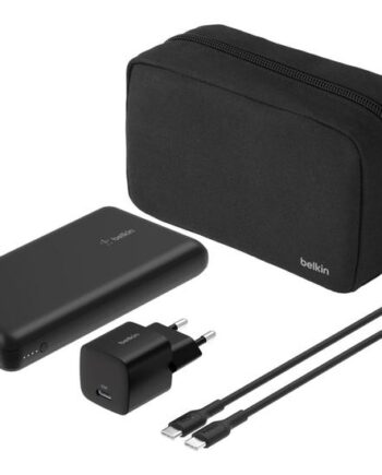 Belkin Boostcharge Powerbank   Ac-strømadapter 24 Pin Usb-       Usb Med Zippered Pouch Case