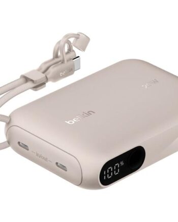 Belkin Boostcharge Powerbank Med Display 24 Pin Usb-  20 Watt