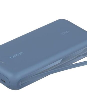 Belkin Boostcharge Powerbank Med Integreret Kabel     Usb-   Usb 30 Watt