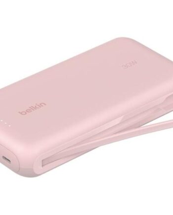 Belkin Boostcharge Powerbank Med Integreret Kabel     Usb-   Usb 30 Watt Mfi Certified