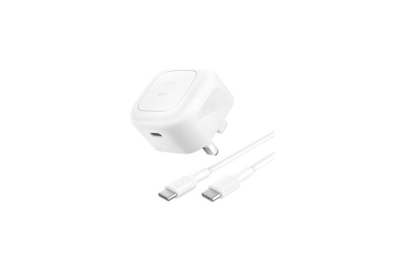Belkin Boostcharge Strømforsyningsadapter Kompakt 24 Pin Usb- 45 Watt Med Usb- -kabel