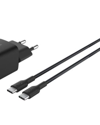 Belkin Boostcharge Strømforsyningsadapter Pps-teknologi 24 Pin Usb-  25 Watt Med Usb- -kabel