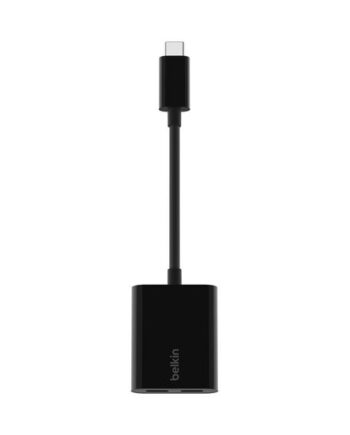 Belkin Connect Audio   Charge Usb-  Til Usb-  Hovedtelefon Opladningsadapter Audio Usb 14