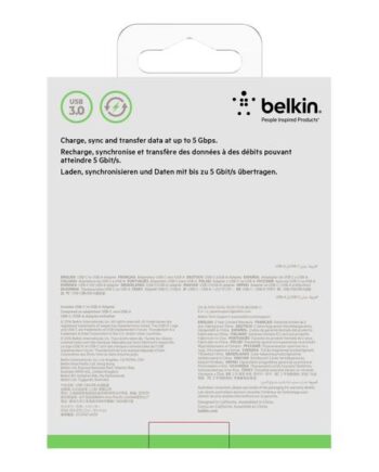 Belkin     Usb-  To Usb-  Adapter Usb-  Adapter 24 Pin Usb-  Til Usb Type