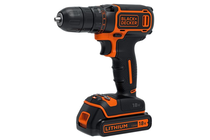 Black Decker Bdcdc18kb-qw Bor Nøglefri Sort Orange