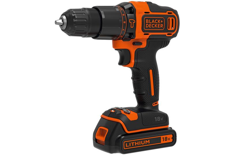 Black Decker Bdchd18k-qw Bor 1400 Rpm Nøglefri Sort Orange