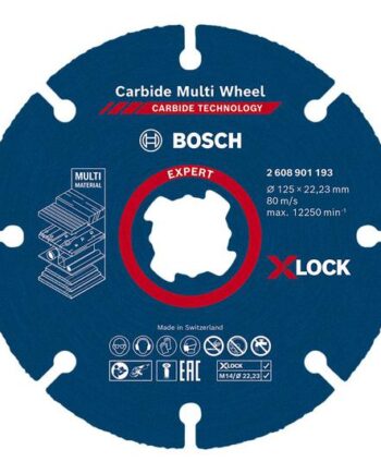 Bosch Expert Carbide Multi Wheel Kæreskive For Plastik  Træ Med Søm  Hardwood  Multimateriale  Gipsvægtavler