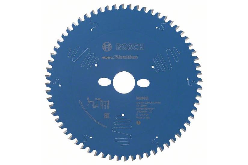 Bosch Expert For Aluminum Rundsavsklinge For Træ Plastik Aluminium Ikke-jernholdigt Metal Epoxy
