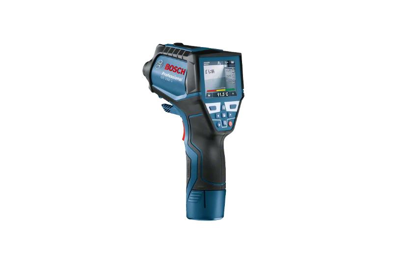 Bosch Gis 1000 Professional Optisk Miljøtermometer Indendørs Udendørs Sort Blå