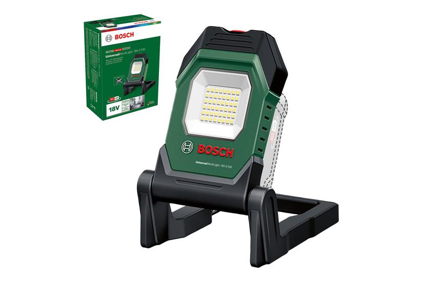 Bosch Universal Worklight 18v-2100 Projektører Led Koldt Hvidt Lys