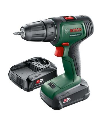 Bosch Universaldrill 18 Bor Driver Ledningfri  -hastigheders   Batterier  Inkluderet Oplader