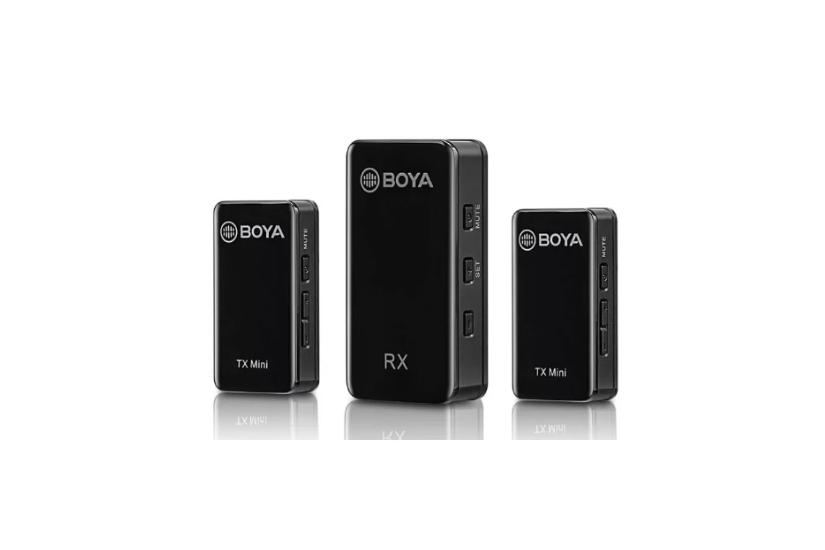 Boya By-xm6-s2 Mini Trådløst Mikrofonsystem