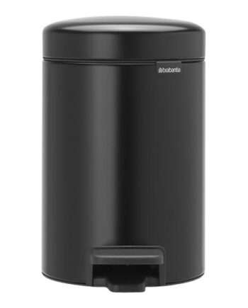 Brabantia Newicon Skraldespand     Mat Sort