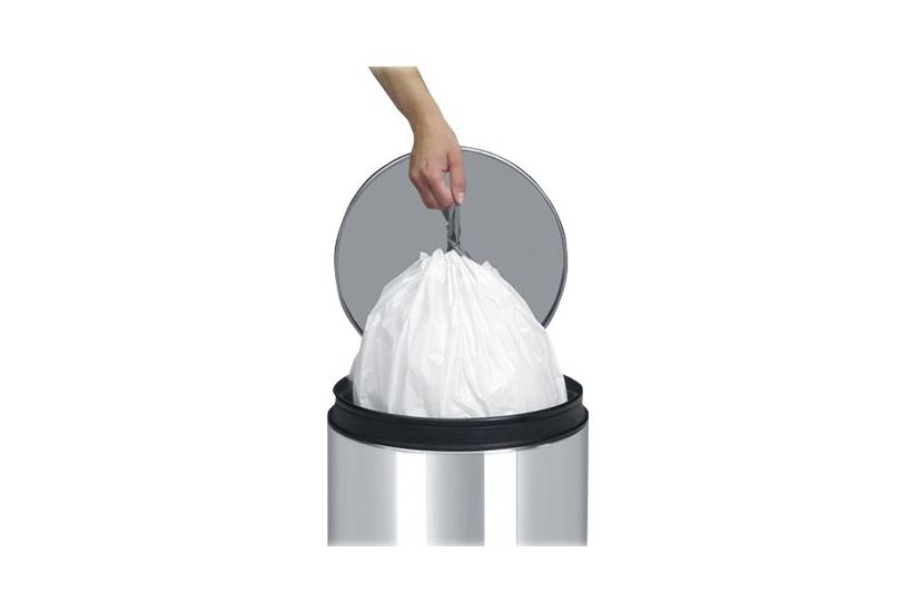 Brabantia Size Skraldespandsforing 45 Høj-densitets Polyethylen Hdpe Hvid Pakke Med 12 10