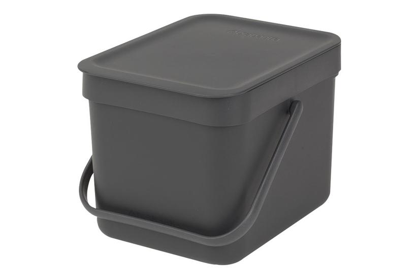 Brabantia Sort Go Skraldespand Grå