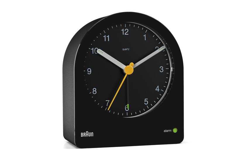 Braun Bc22 Quartz Alarmur Sort Gul