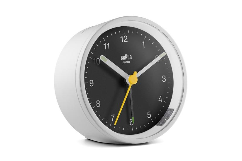 Braun Bc 12 Wb Quarzwecker Weiß 67050