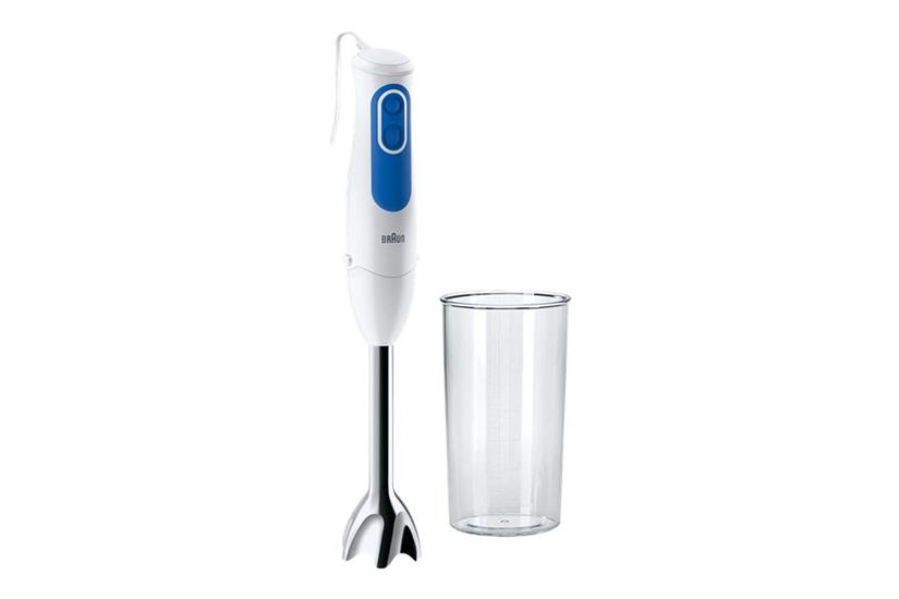 Braun Multiquick Mq 3000 Smoothie Stavblender Hvid Blå