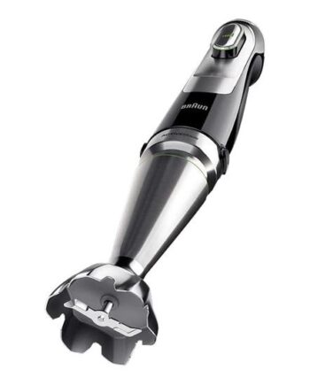 Braun Multiquick   Mq 9138xi Stavblender Premium Sort Børstet Rustfrit Stål