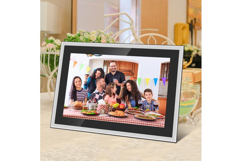 Braun Photo Technik 21253 Digital Fotoramme Sort Sølv 25 Cm 10 Berøringsskærm Wi-fi