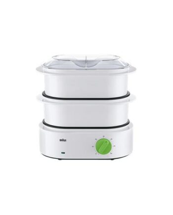 Braun Tribute Collection Fs 3000 Dampkoger Hvid Grøn