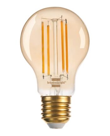 Brennenstuhl Led-filament-lyspære Form: Kugle E27       Varmt Hvidt Lys 2200