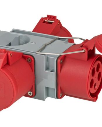 Brennenstuhl 1081670 Strømstik Adapter Grå  Rød