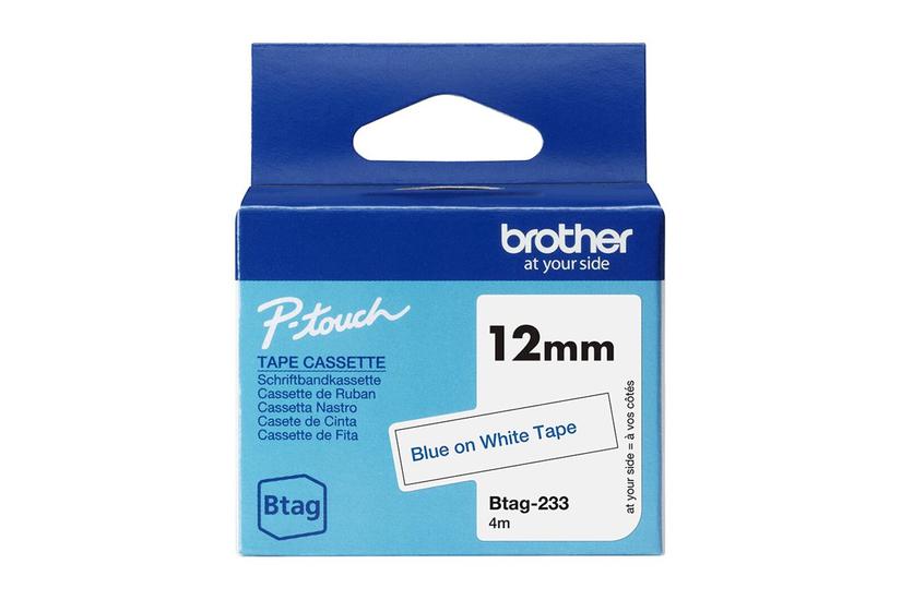 Brother Btag-233 Mærkattape Kassette Rulle Cm