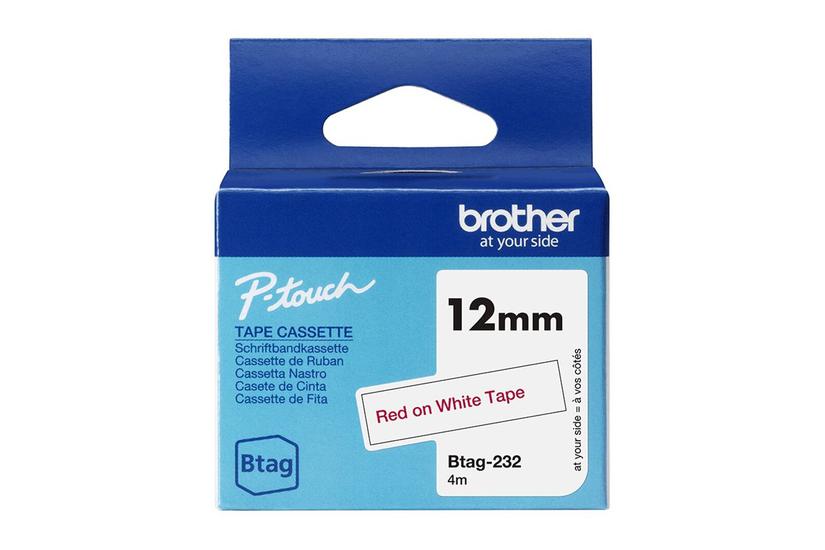 Brother Btag-232 Mærkattape Kassette Rulle Cm