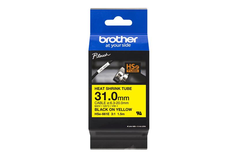 Brother Hse-661e Varmekrymperørtape Kassette Rulle Cm