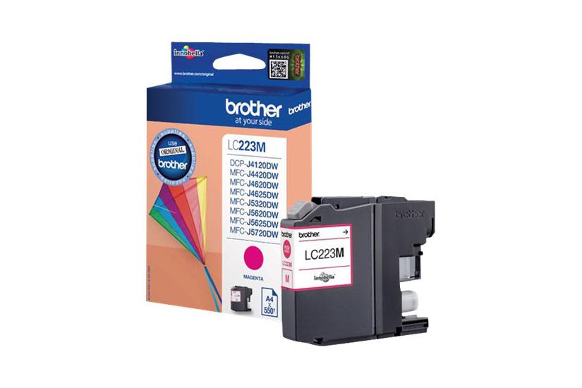 Brother Lc223m Magenta Original Blækpatron