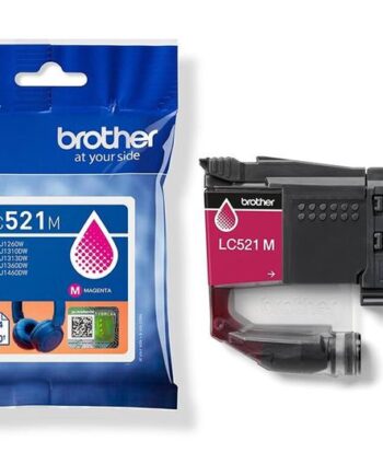 Brother Lc521m Magenta Original Blækpatron