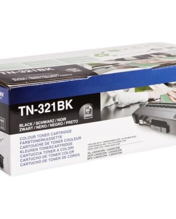 Brother Tn321bk Sort Original Tonerpatron