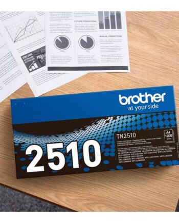 Brother Tn-2510 Høj Kapacitet Sort Original Tonerpatron