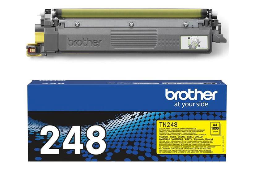 Brother Tn248y Gul Original Tonerpatron